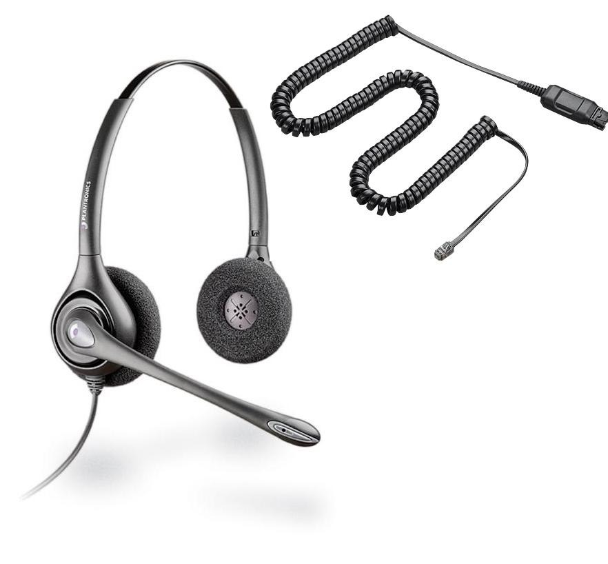Headset Plantronics SupraPlus HW261/N 
